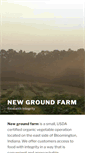 Mobile Screenshot of newgroundfarm.com