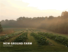 Tablet Screenshot of newgroundfarm.com